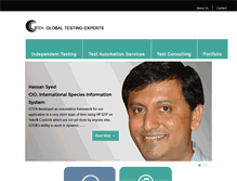 Tablet Screenshot of globaltestingexperts.com